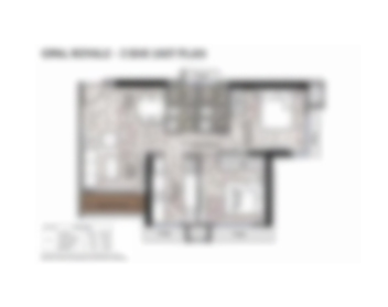 Opal Royale 2BHK UNIT PLAN