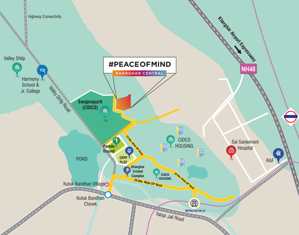 Queens Necklace Location Map